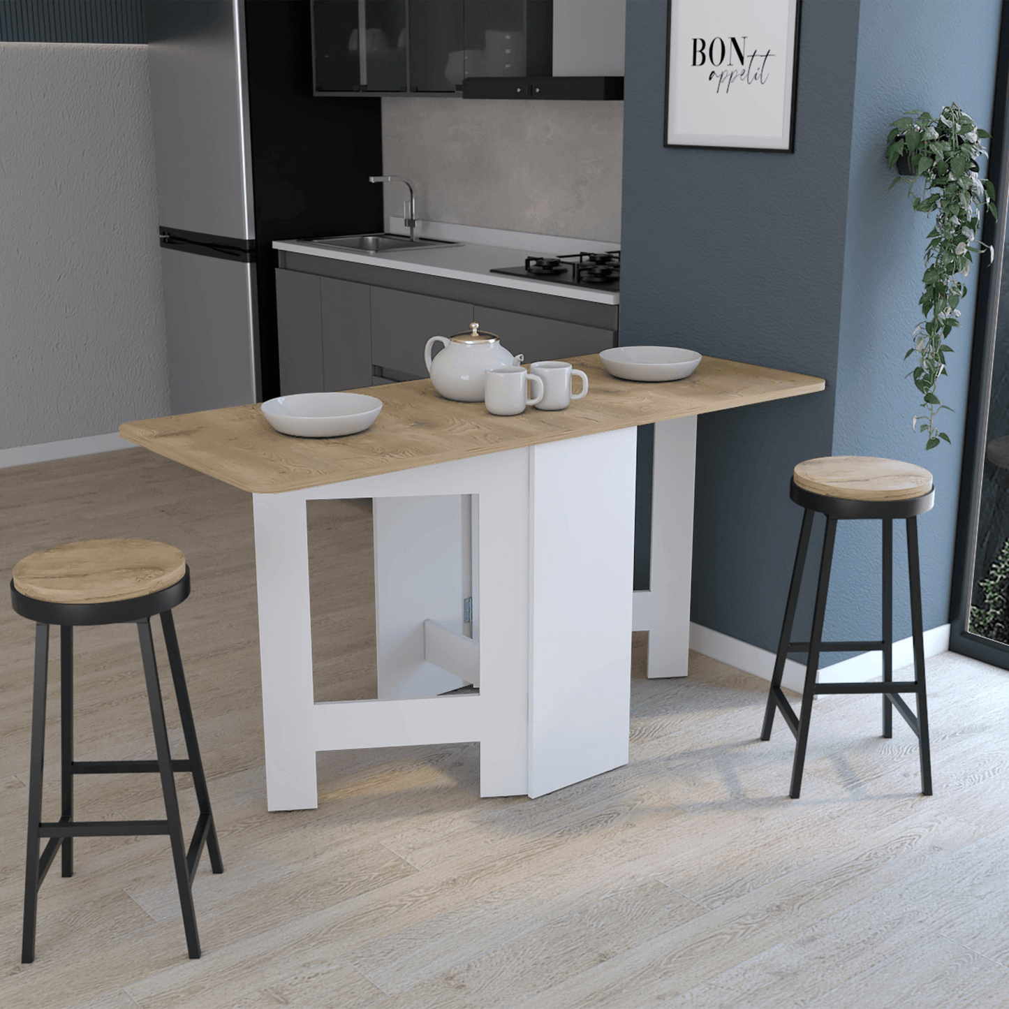 Gateleg Folding Table